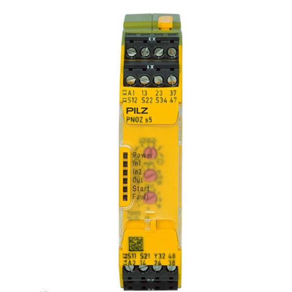 PILZ皮爾茲德國繼電器   PNOZ yio3 2DI 1SO 1SO t